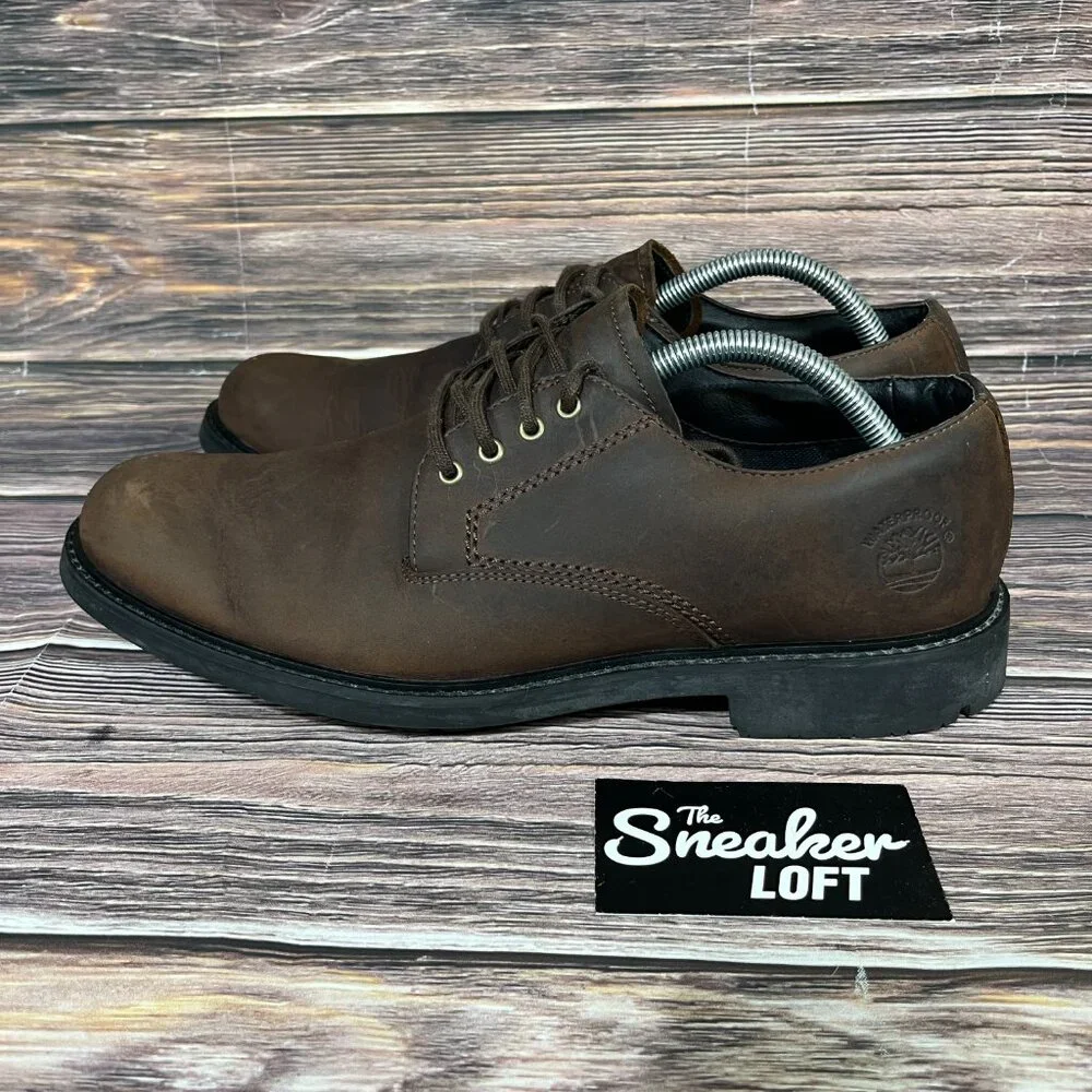 Timberland Concourse Bucks Waterproof Oxford‎ Lace Up Brown Shoes